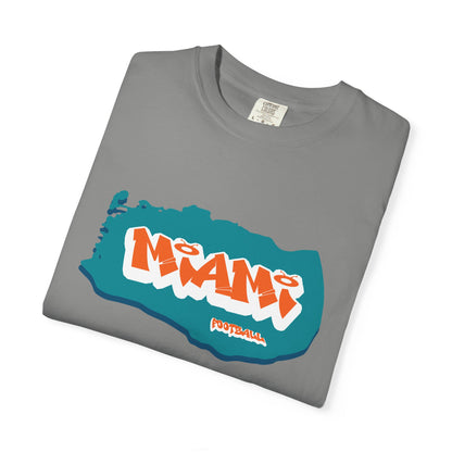 Miami Football Graffiti Tee
