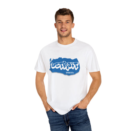 Detroit Football Graffiti Tee