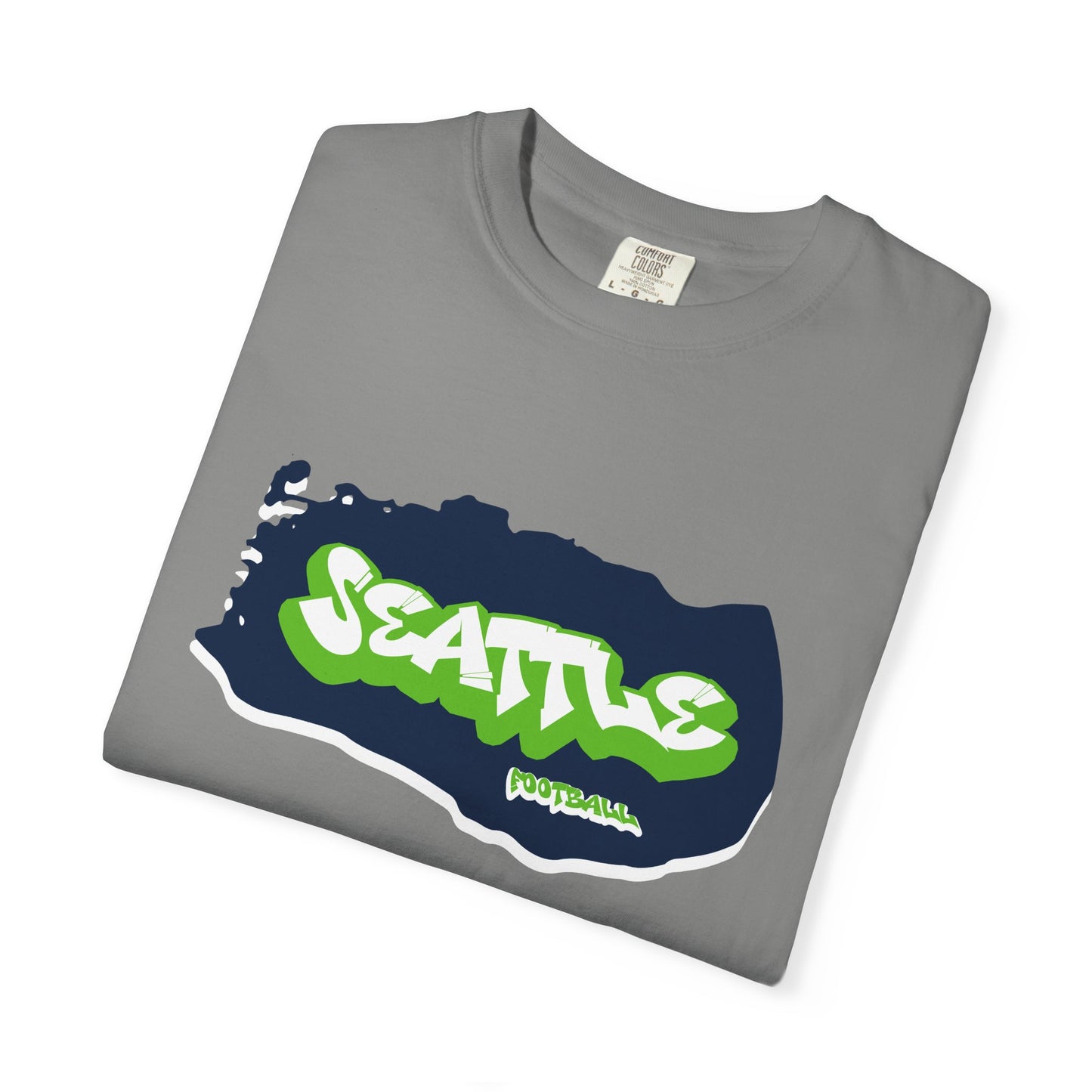Seattle Football Graffiti Tee