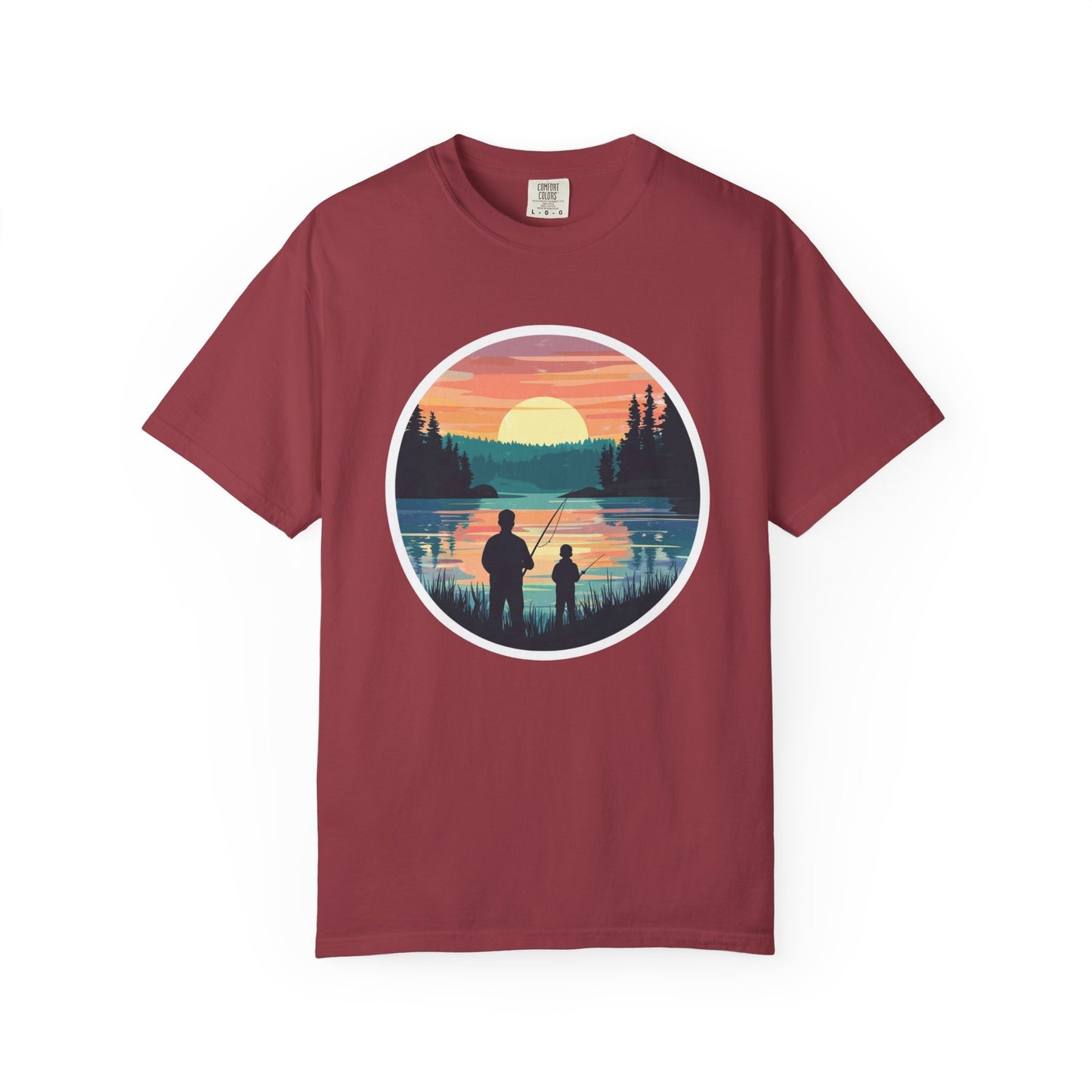 Father, Son, & Fishing Tee