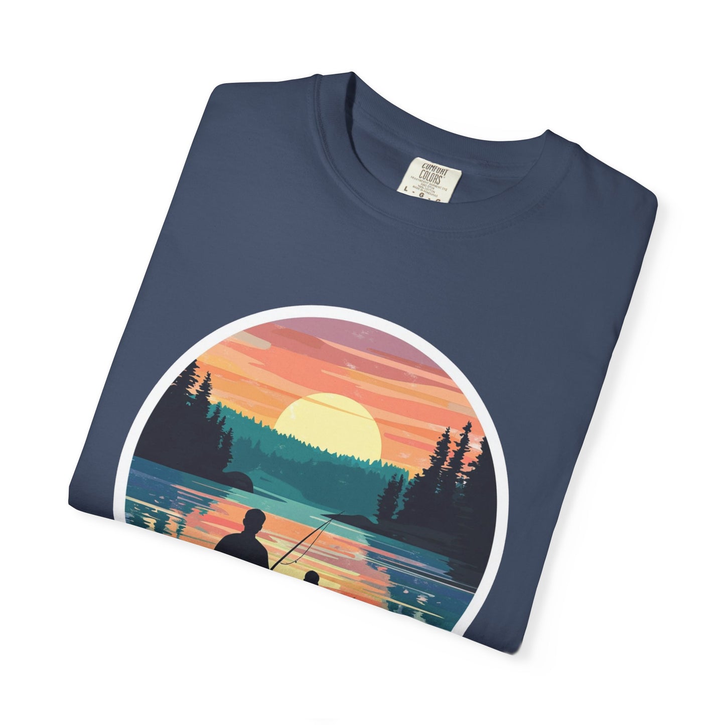 Father, Son, & Fishing Tee