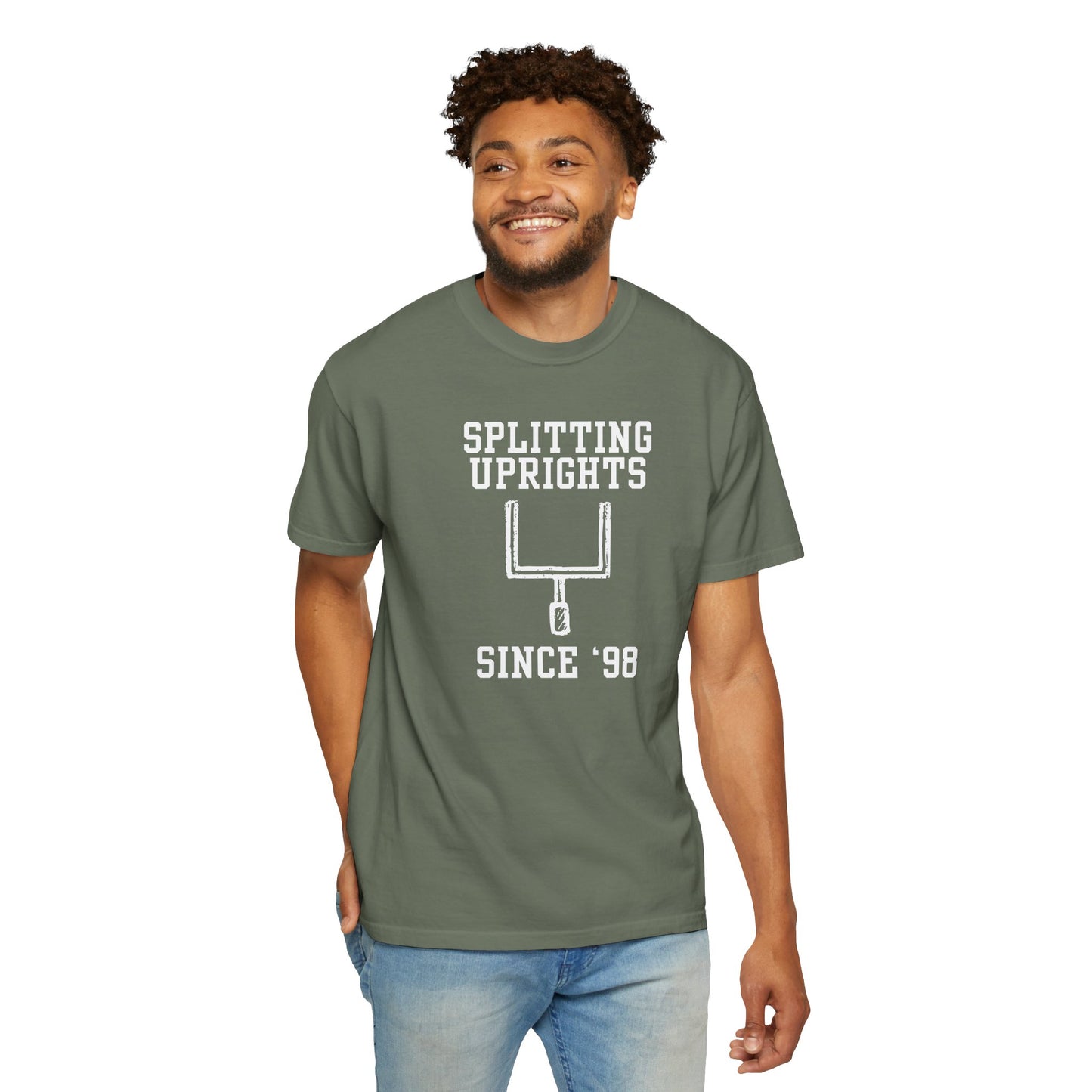 Splitting Uprights Tee