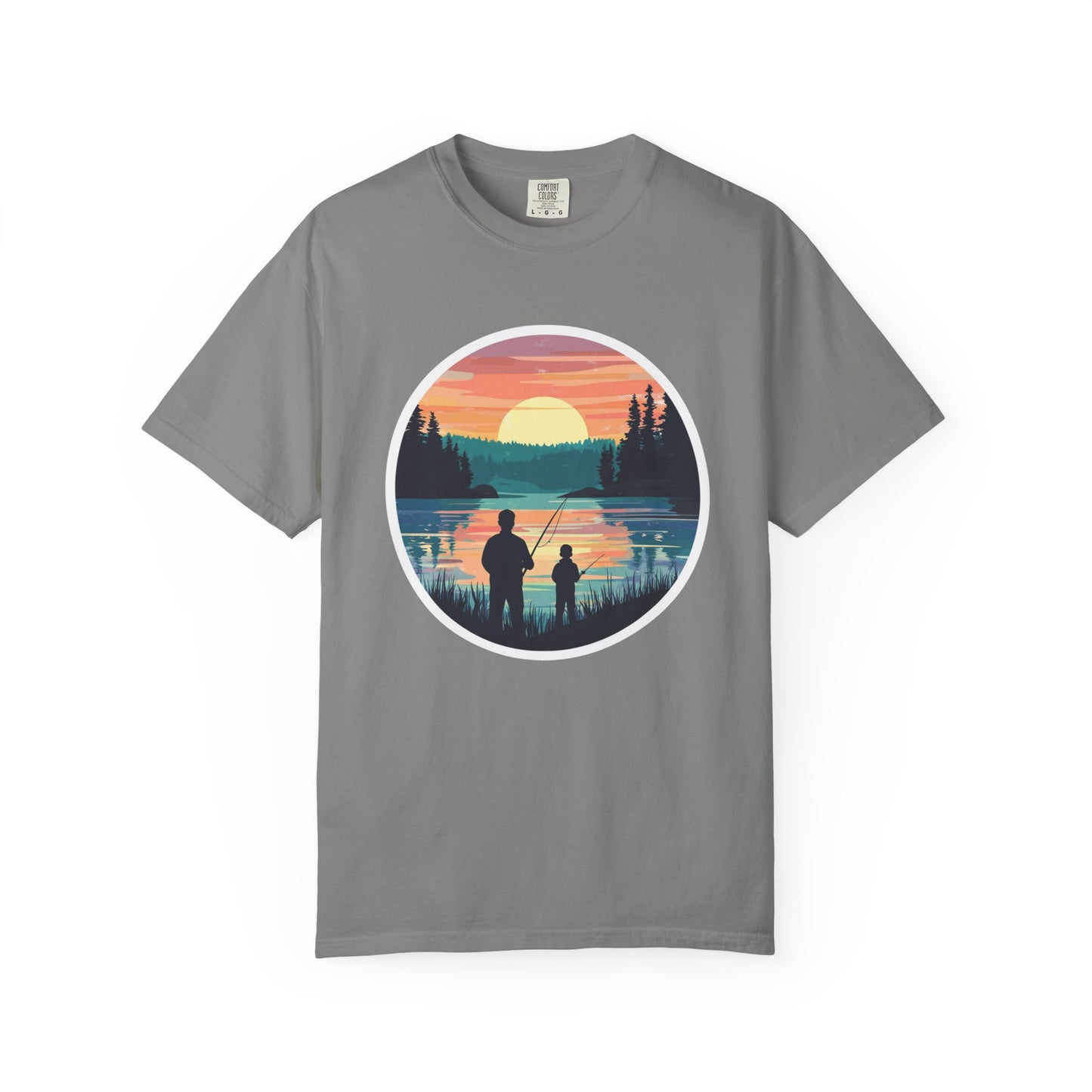 Father, Son, & Fishing Tee