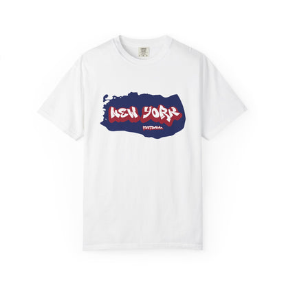 New York Football Graffiti Tee - Style 1