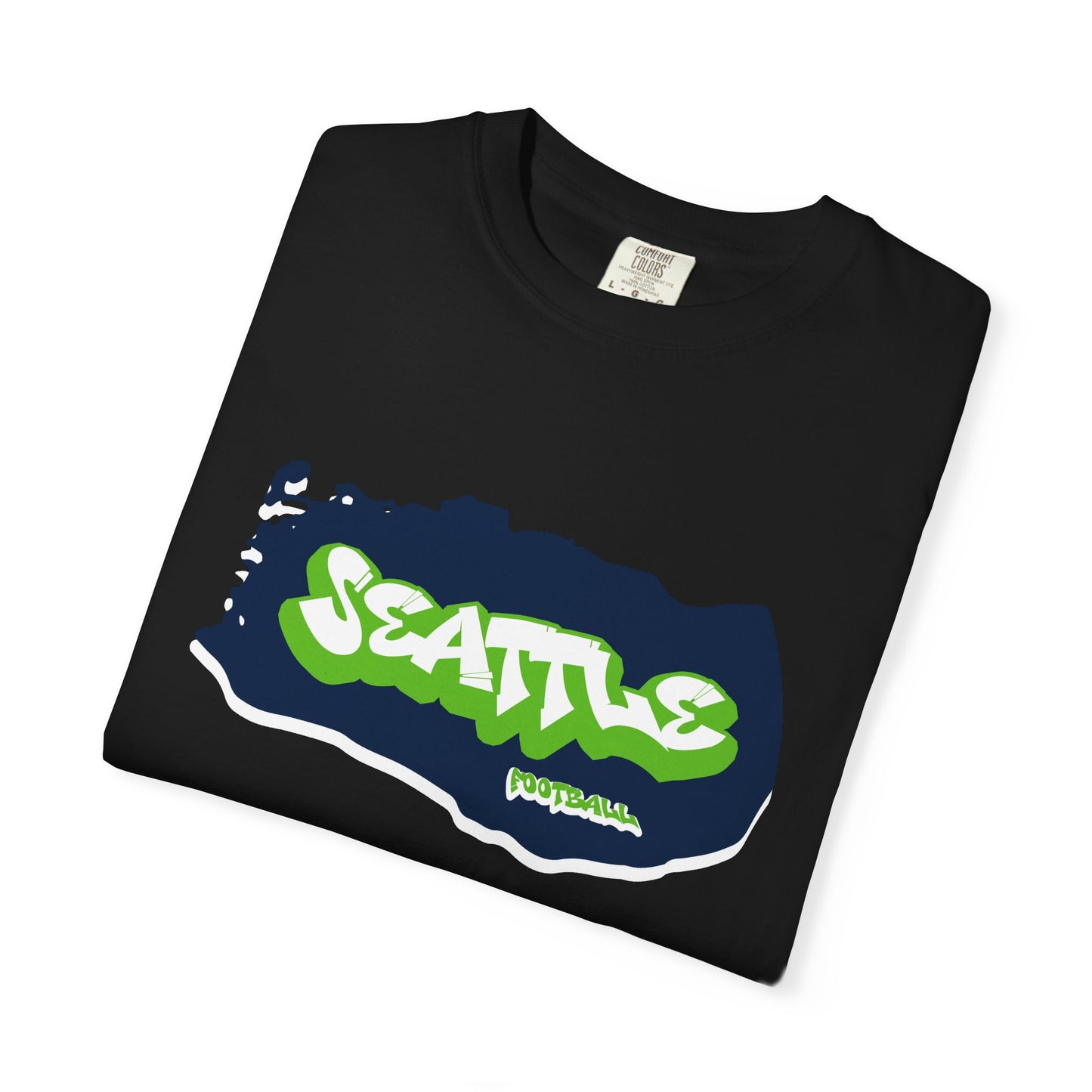 Seattle Football Graffiti Tee
