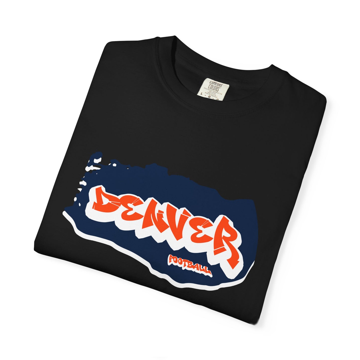 Denver Football Graffiti Tee