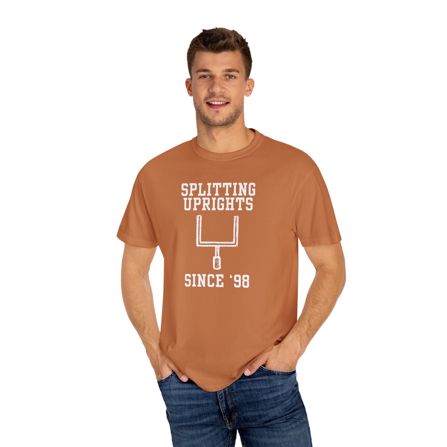 Splitting Uprights Tee