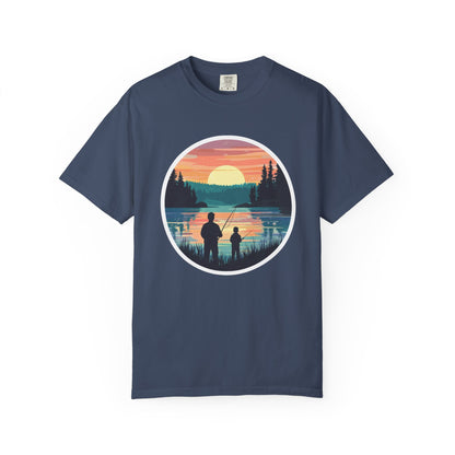 Father, Son, & Fishing Tee