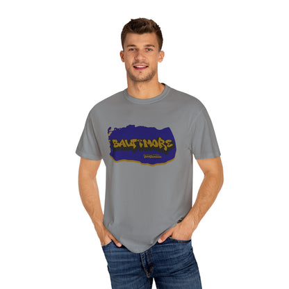 Baltimore Football Graffiti Tee