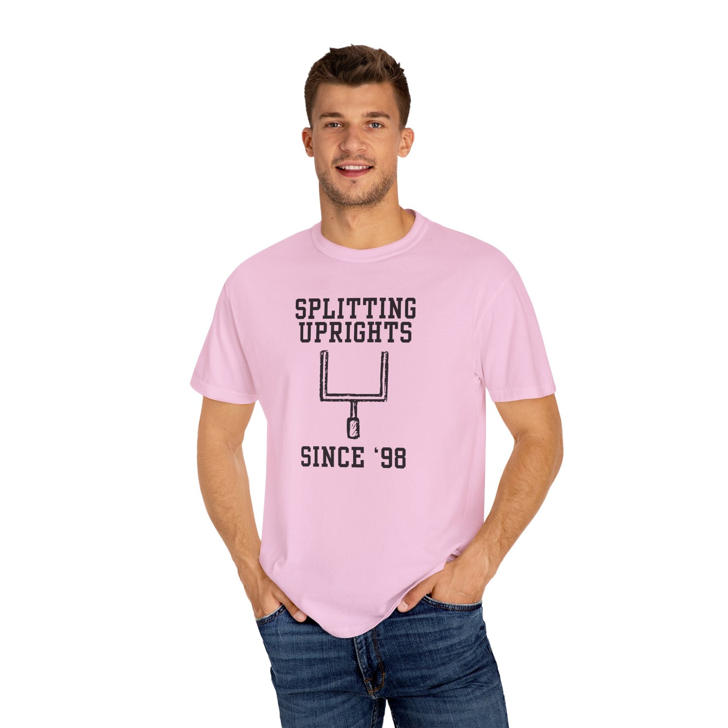 Splitting Uprights Tee
