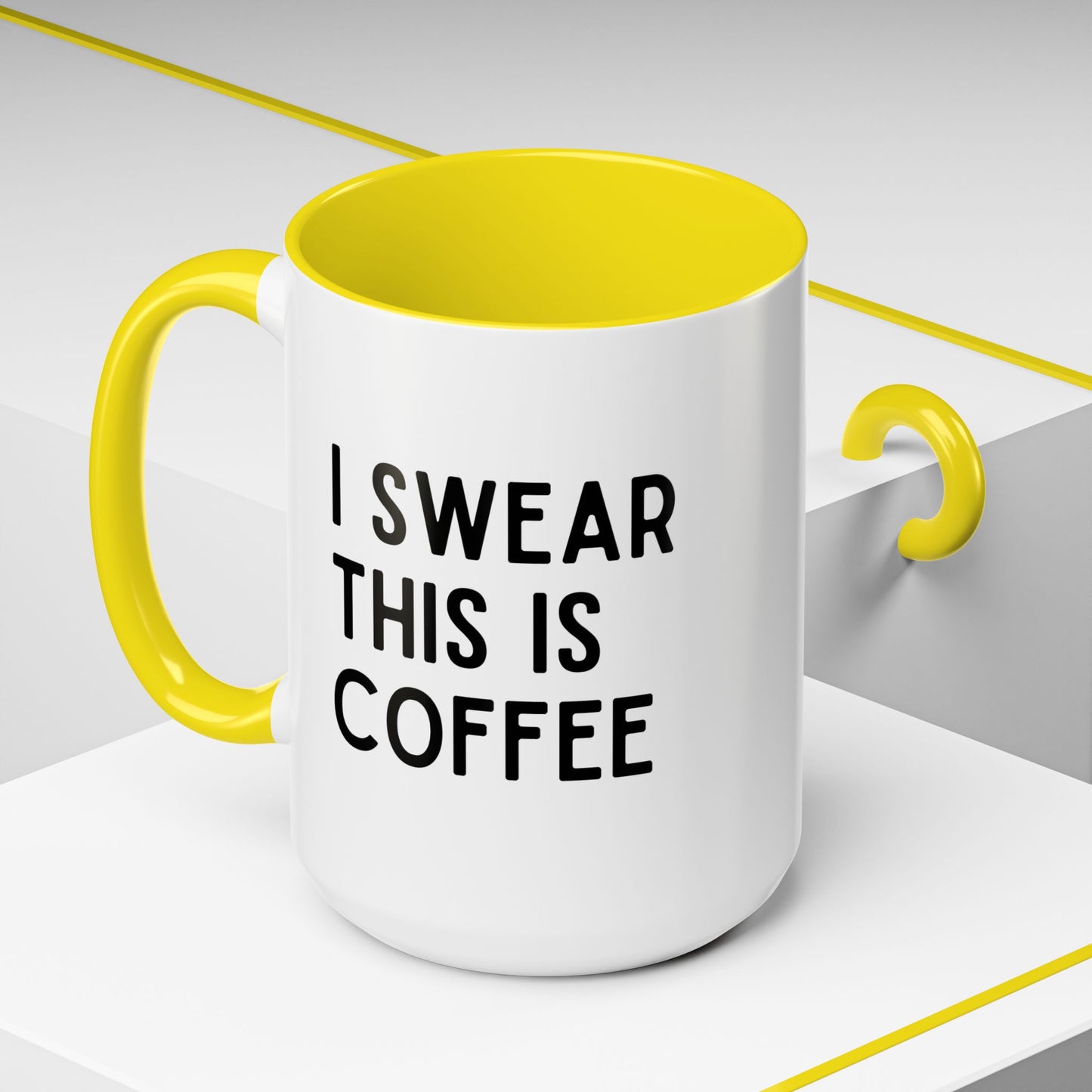 I Swear This Is Coffee Mug