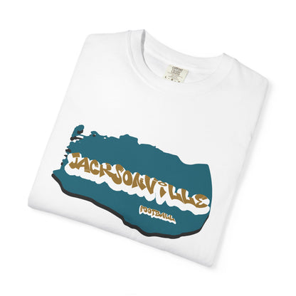 Jacksonville Football Graffiti Tee