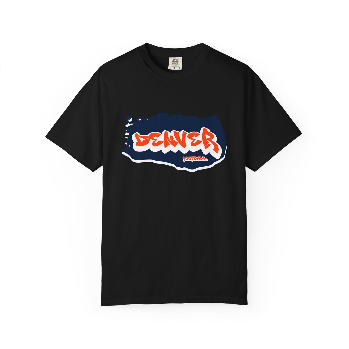 Denver Football Graffiti Tee