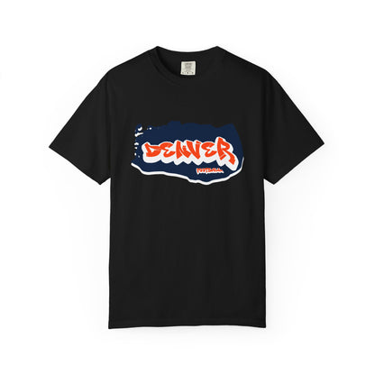 Denver Football Graffiti Tee