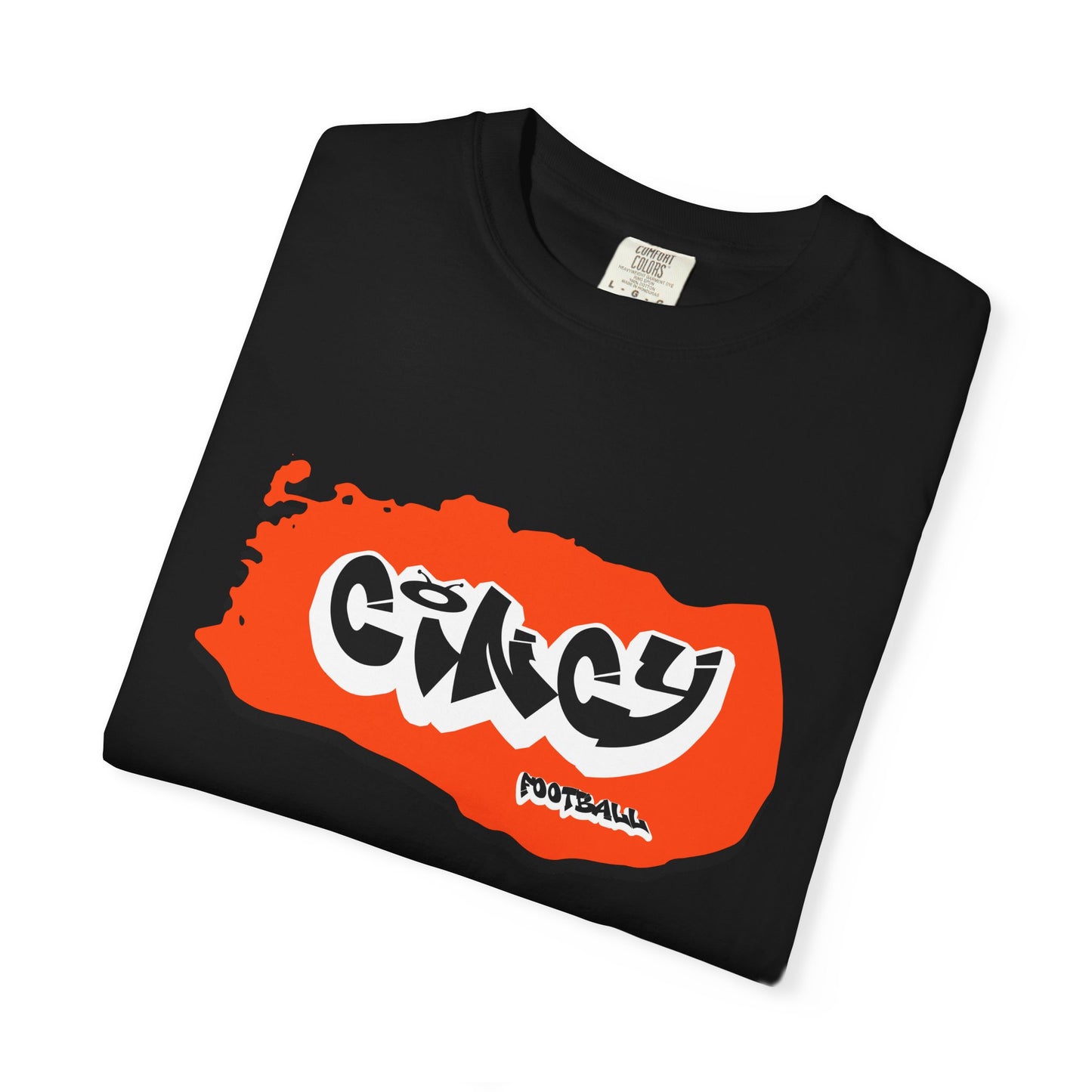 Cincinnati Football Graffiti Tee