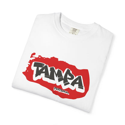 Tampa Football Graffiti Tee