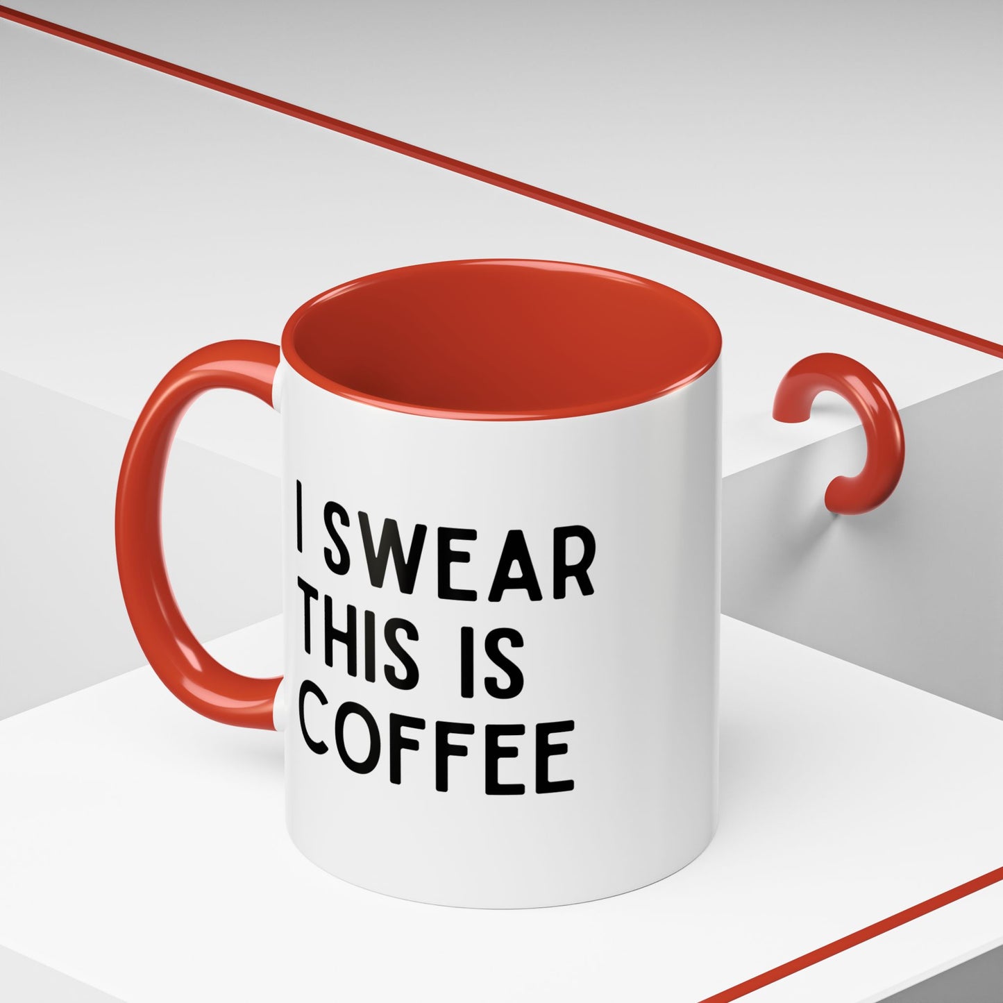 I Swear This Is Coffee Mug