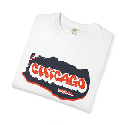 Chicago Football Graffiti Tee