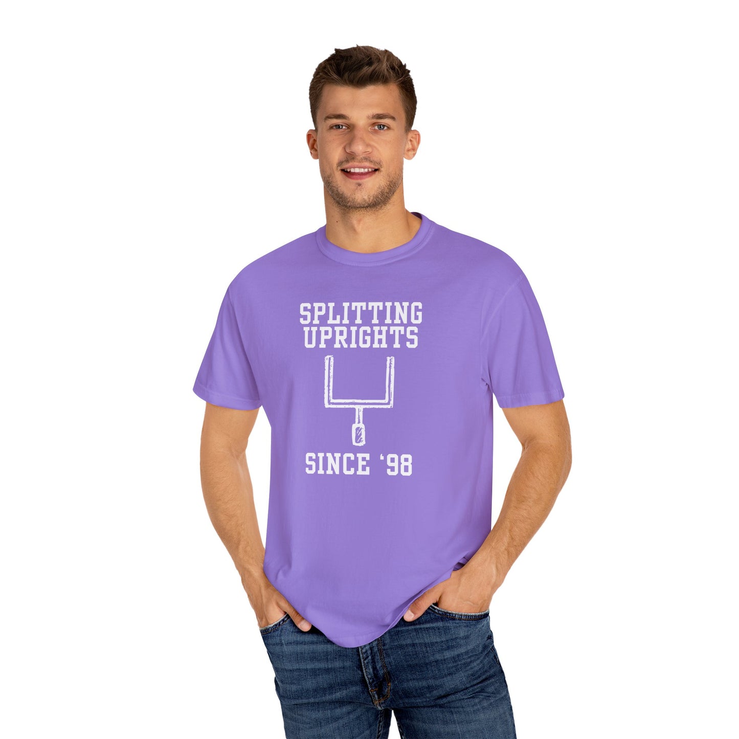 Splitting Uprights Tee