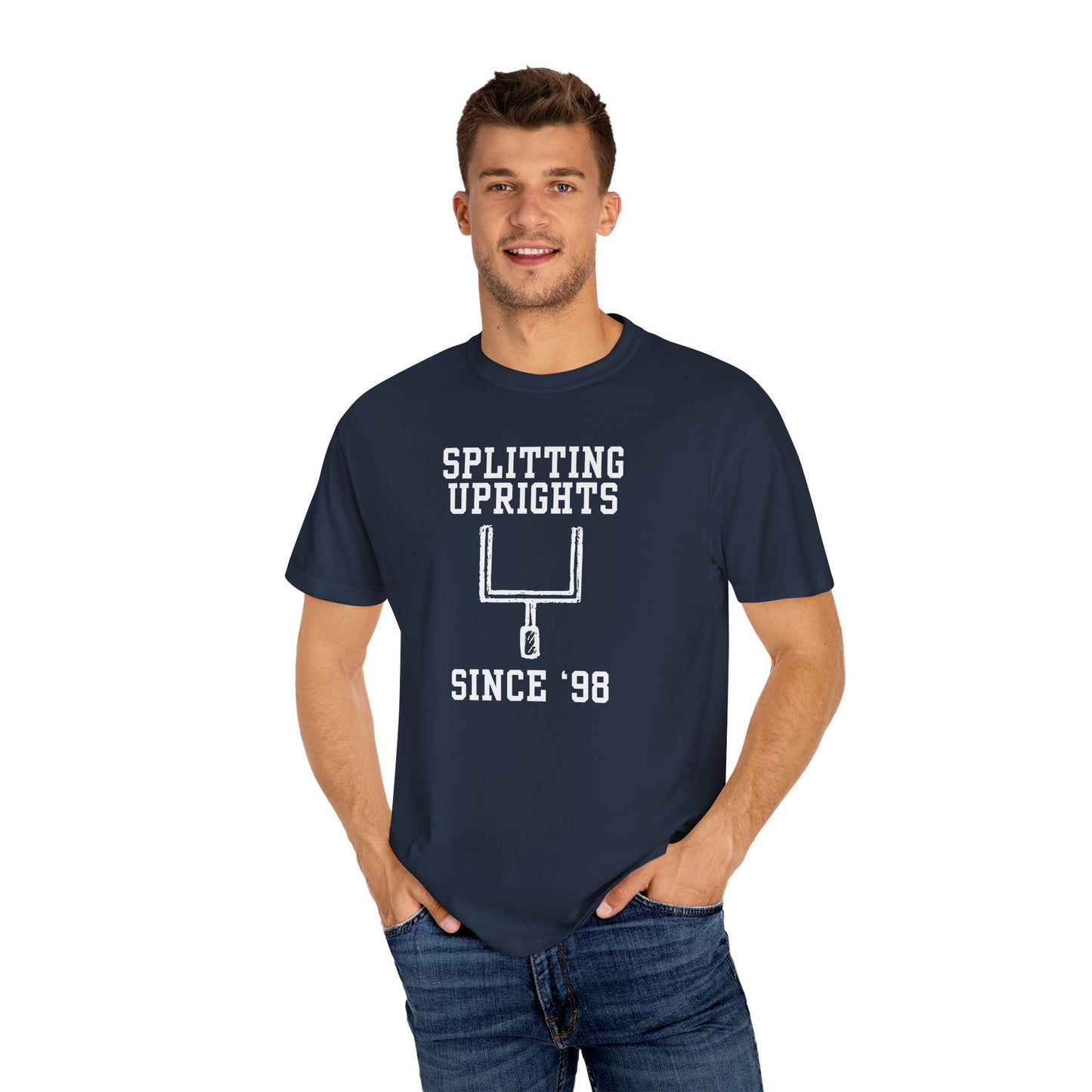 Splitting Uprights Tee