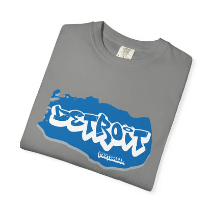 Detroit Football Graffiti Tee
