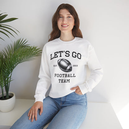 Let’s Go Football Team Crewneck