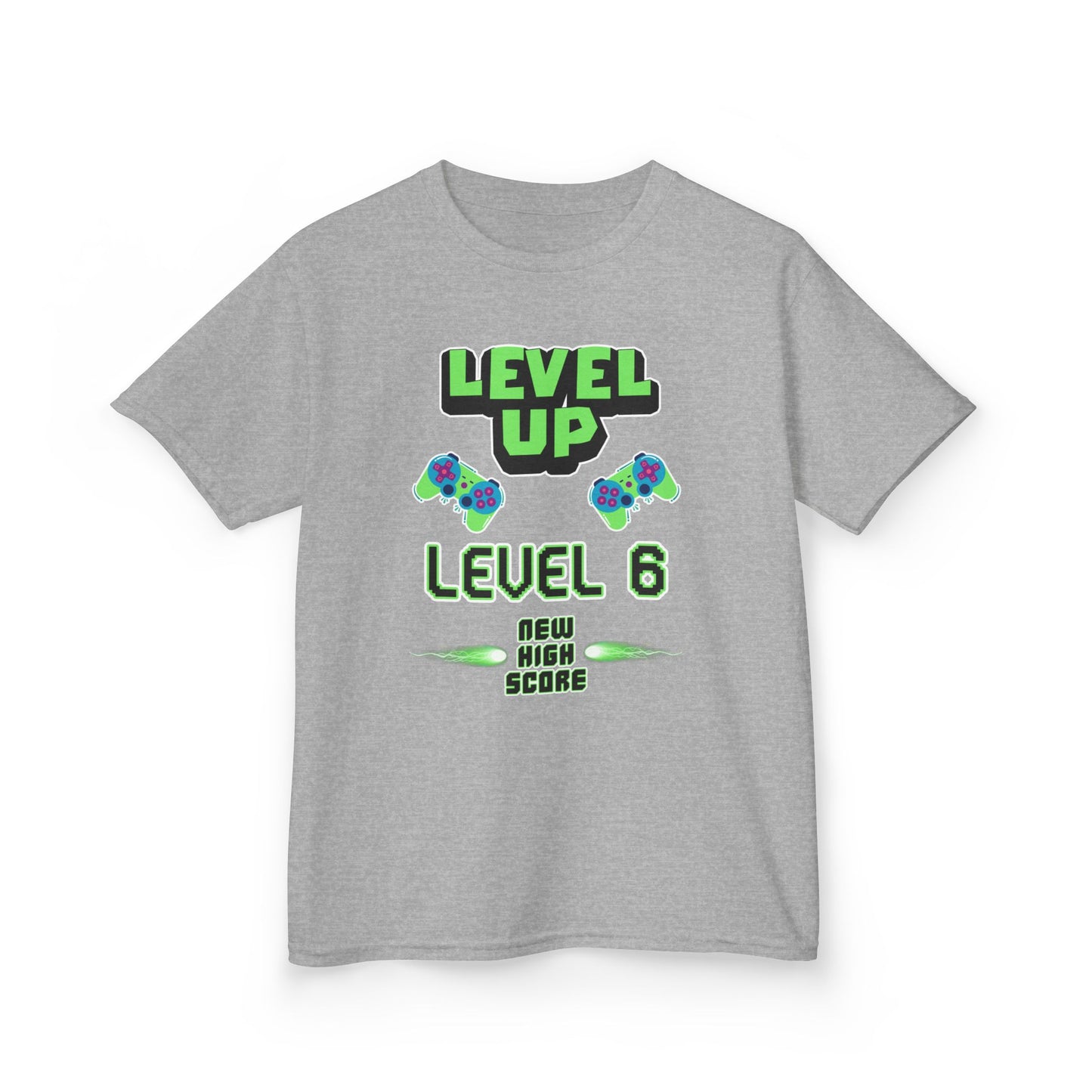 Level Up Birthday Tee | Gamer Birthday Shirt - Level 6