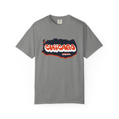 Chicago Football Graffiti Tee