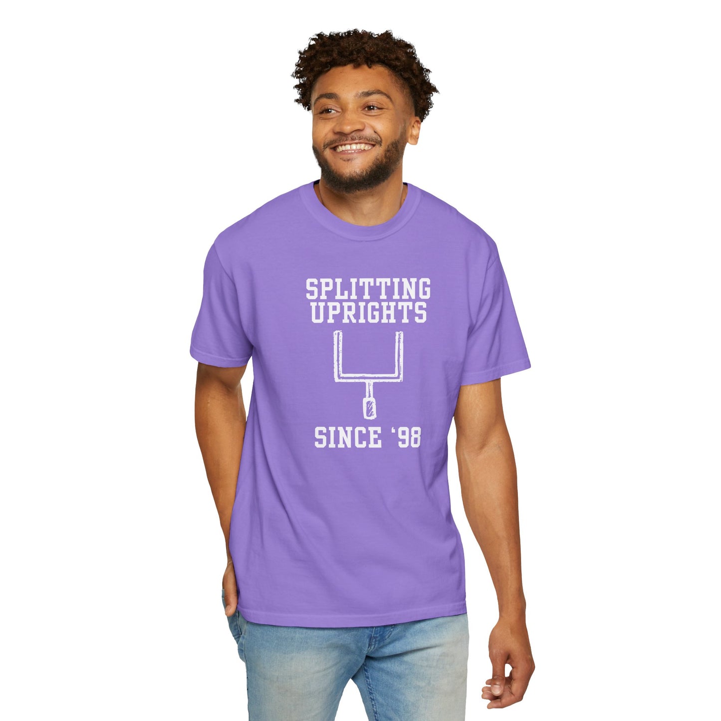 Splitting Uprights Tee