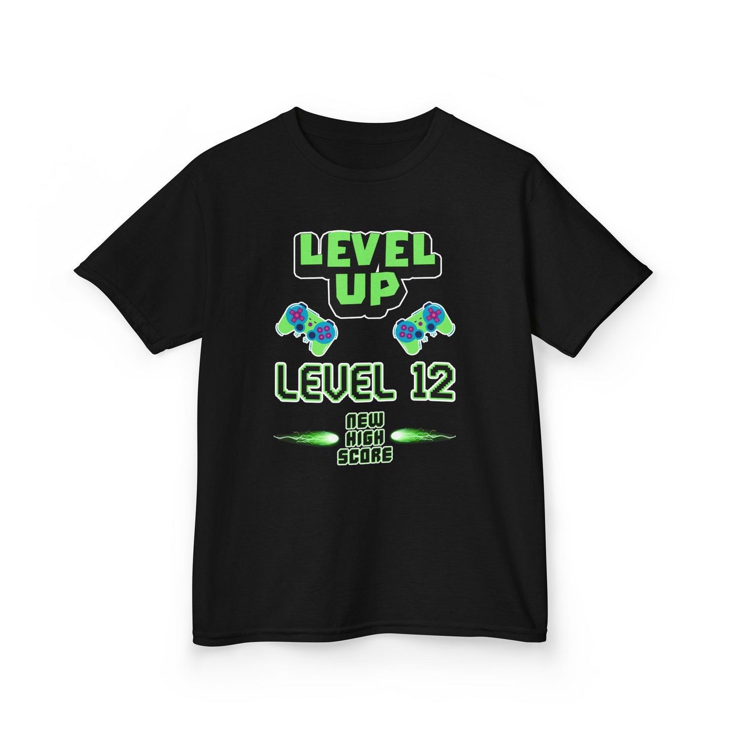 Level Up Birthday Tee | Gamer Birthday Shirt - Level 12