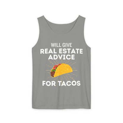 Will Give Real Estate Advice for Tacos Tank
