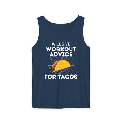 Will Give Workout Advice for Tacos Tank