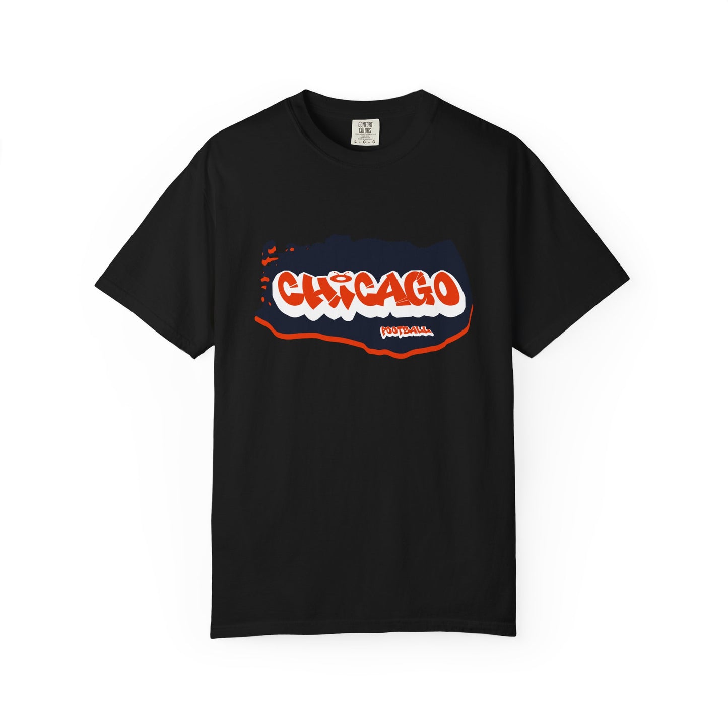 Chicago Football Graffiti Tee