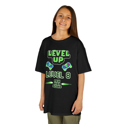Level Up Birthday Tee | Gamer Birthday Shirt - Level 8