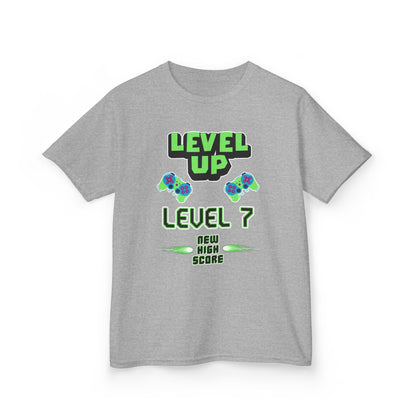 Level Up Birthday Tee | Gamer Birthday Shirt - Level 7