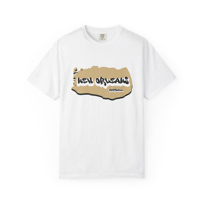 New Orleans Football Graffiti Tee