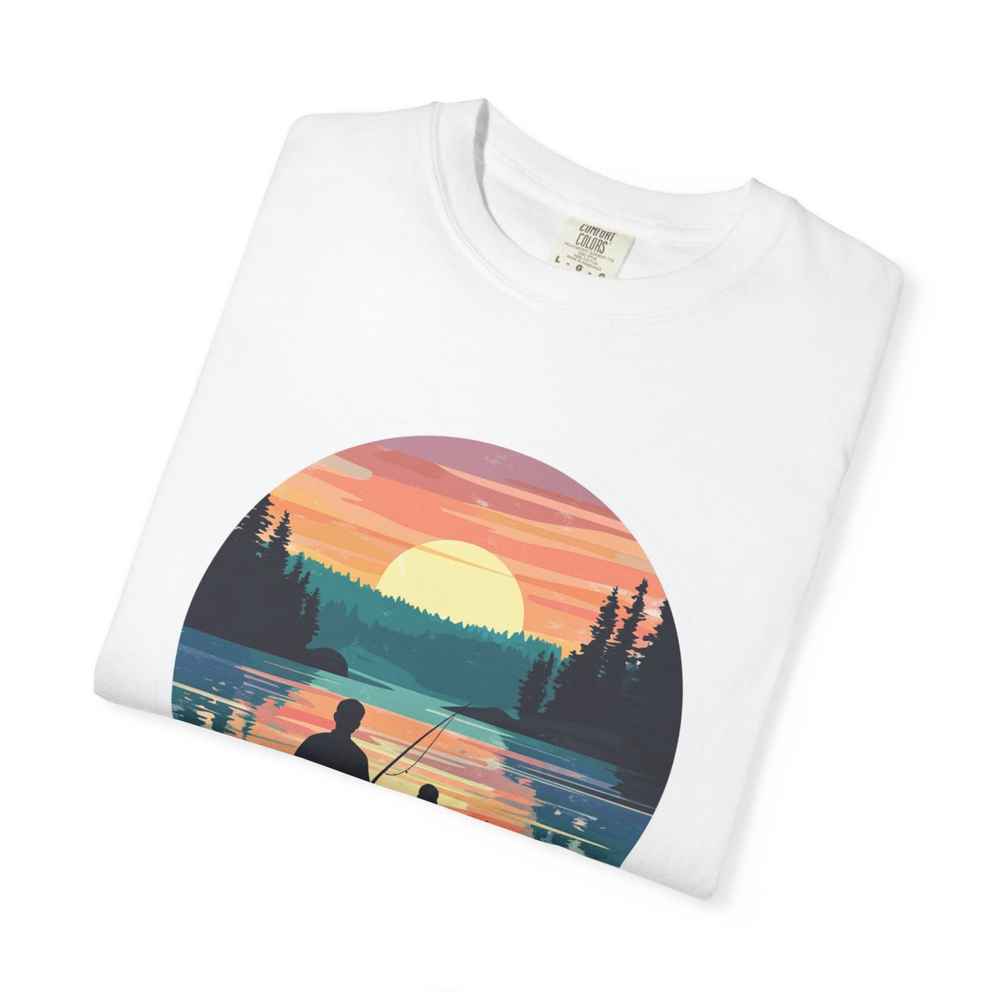 Father, Son, & Fishing Tee