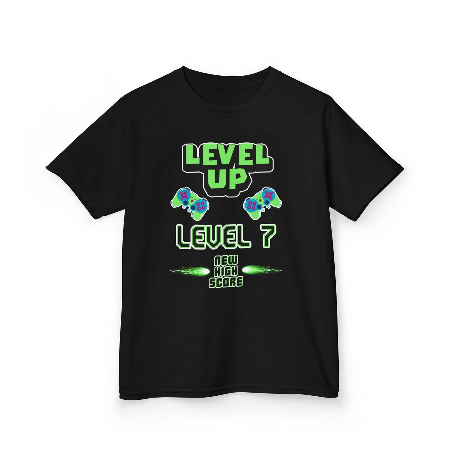 Level Up Birthday Tee | Gamer Birthday Shirt - Level 7