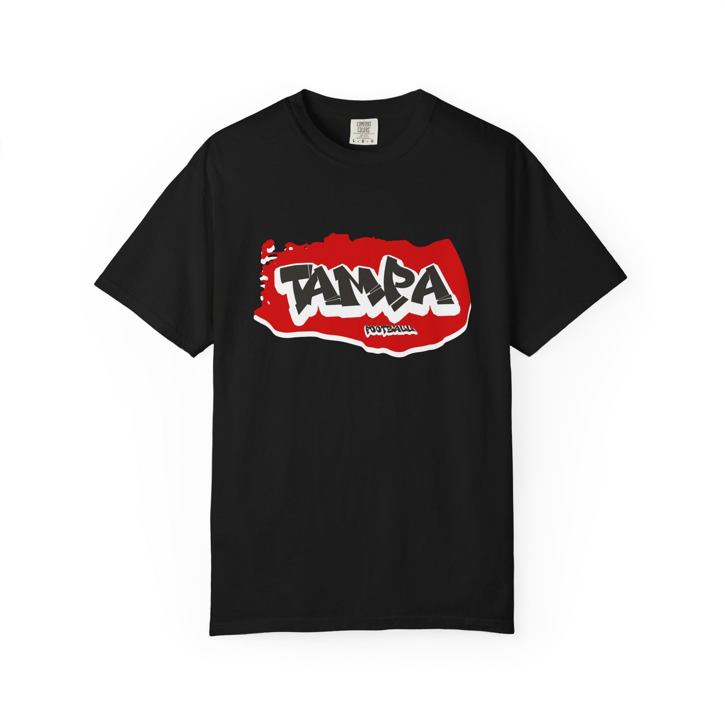 Tampa Football Graffiti Tee