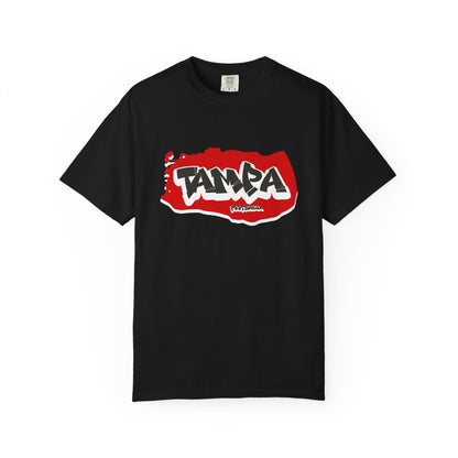 Tampa Football Graffiti Tee