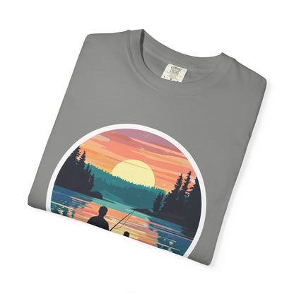 Father, Son, & Fishing Tee