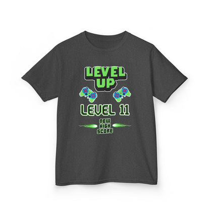 Level Up Birthday Tee | Gamer Birthday Shirt - Level 11