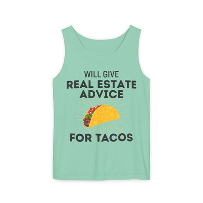 Will Give Real Estate Advice for Tacos Tank